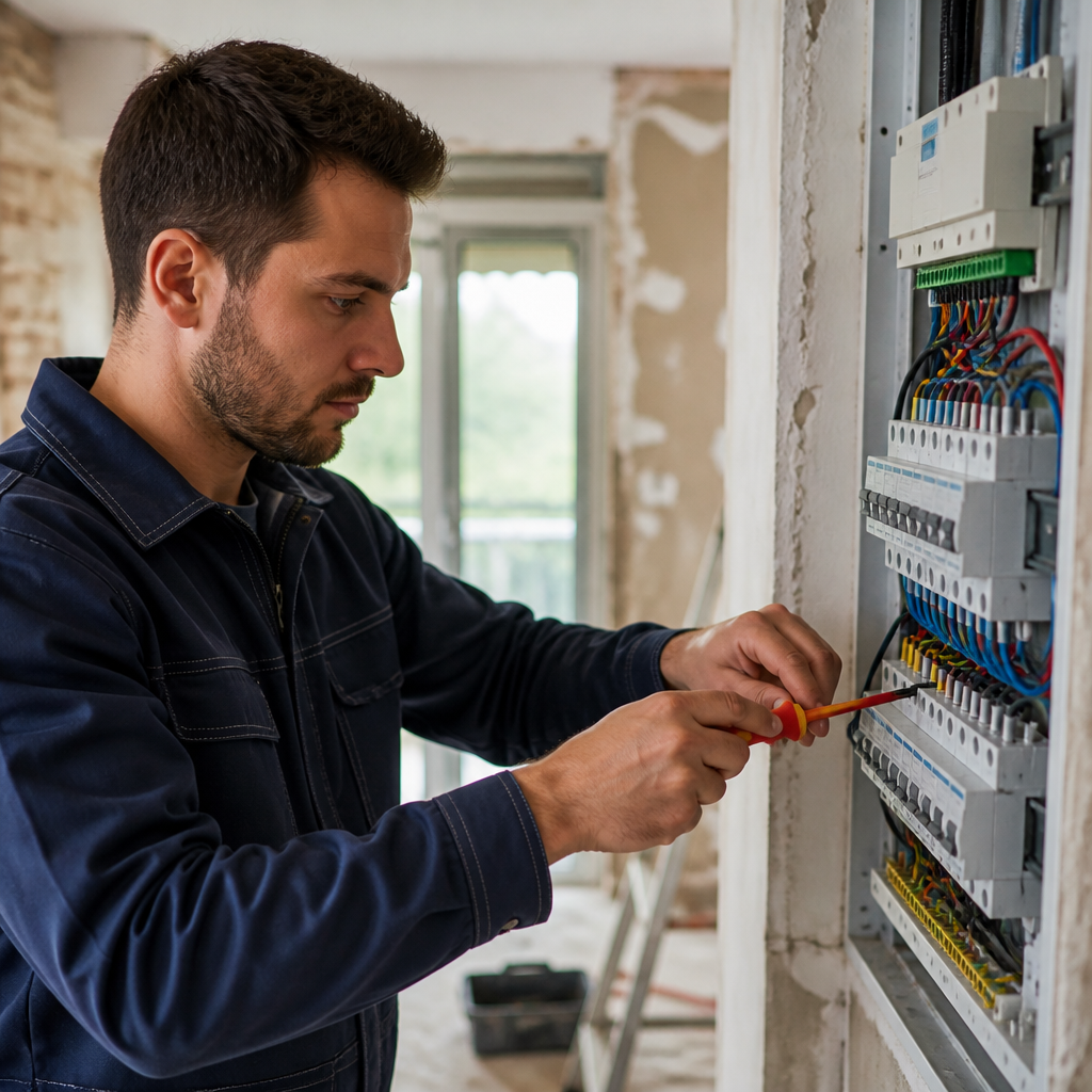 Électricité en rénovation 2026 : mise aux normes NF C 15-100 et tableau renforcé
