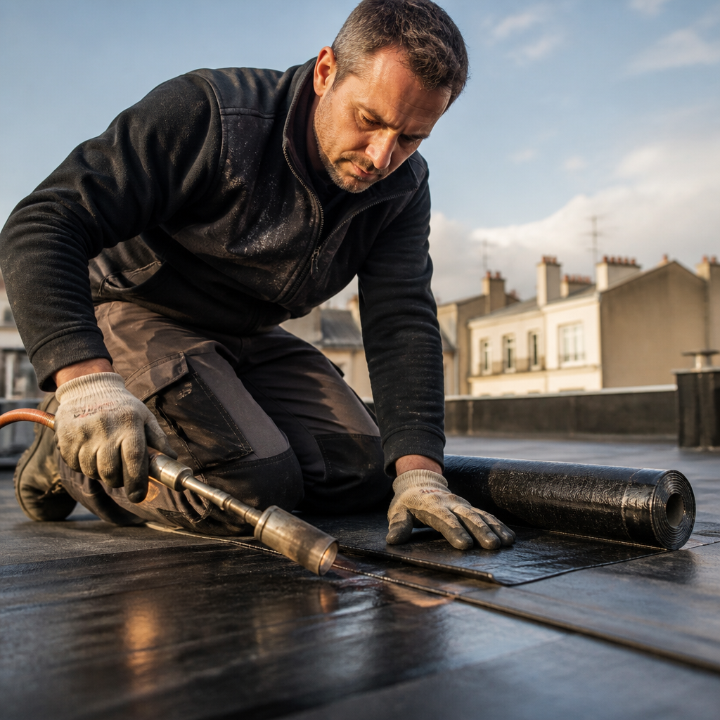 Étanchéité toiture-terrasse en 2026 : bicouche, PVC, EPDM — guide DTU 43.1
